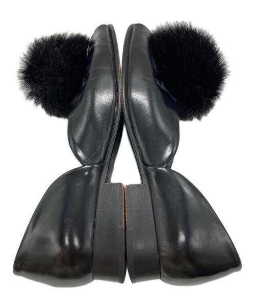 COMME des GARCONS（コムデギャルソン）COMME des GARCONS (コムデギャルソン) スポックシューズ ブラック サイズ:22cmの古着・服飾アイテム