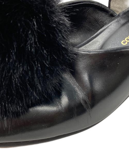 COMME des GARCONS（コムデギャルソン）COMME des GARCONS (コムデギャルソン) スポックシューズ ブラック サイズ:22cmの古着・服飾アイテム