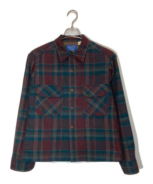 PENDLETON（ペンドルトン）PENDLETON (ペンドルトン) チェックオープンカラーシャツ マルチカラー サイズ:Sの古着・服飾アイテム