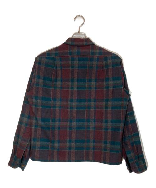PENDLETON（ペンドルトン）PENDLETON (ペンドルトン) チェックオープンカラーシャツ マルチカラー サイズ:Sの古着・服飾アイテム