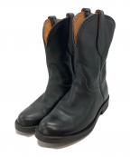 Crary Shoesクレイリーシューズ）の古着「ウェスタンブーツ」｜ブラック