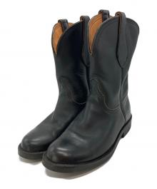 Crary Shoes（クレイリーシューズ）の古着「ウェスタンブーツ」｜ブラック