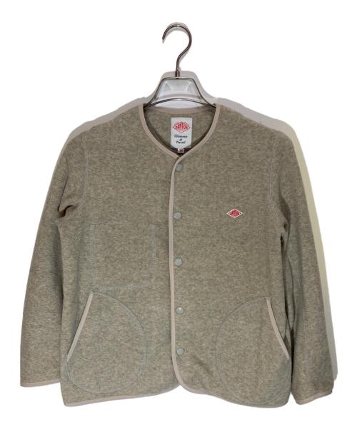 DANTON（ダントン）DANTON (ダントン) FLEECE COLLARLESS JACKET グレー サイズ:SIZE 34の古着・服飾アイテム