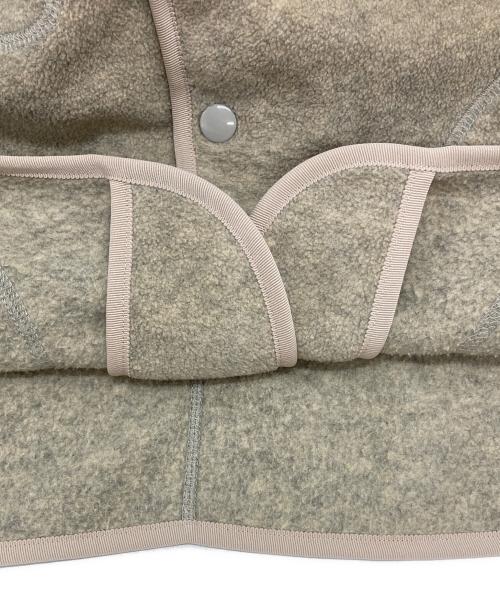 DANTON（ダントン）DANTON (ダントン) FLEECE COLLARLESS JACKET グレー サイズ:SIZE 34の古着・服飾アイテム