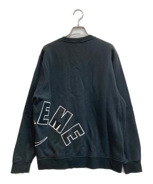 NIKE（ナイキ）NIKE (ナイキ) Supreme (シュプリーム) Arc Crewneck ブラック サイズ:Ⅿの古着・服飾アイテム