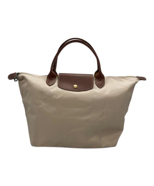 LONGCHAMP（ロンシャン）LONGCHAMP (ロンシャン) ル プリアージュトートバッグ アイボリー サイズ:-の古着・服飾アイテム