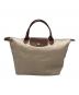 LONGCHAMP（ロンシャン）の古着「ル プリアージュトートバッグ」｜アイボリー