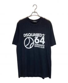 DSQUARED2（ディースクエアード）の古着「LOGO T-SHIRT」｜ブラック