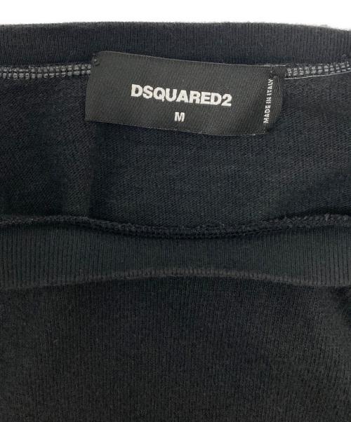 DSQUARED2（ディースクエアード）DSQUARED2 (ディースクエアード) LOGO T-SHIRT ブラック サイズ:Mの古着・服飾アイテム