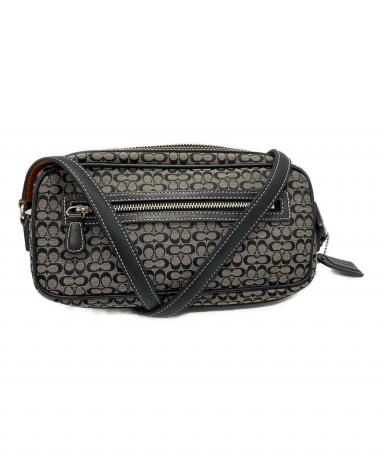 中古・古着通販】COACH (コーチ) ミニシグネチャーショルダーバッグ 