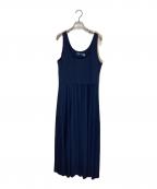 POLO RALPH LAURENポロ・ラルフローレン）の古着「Scoopneck Jersey Dress」｜ネイビー