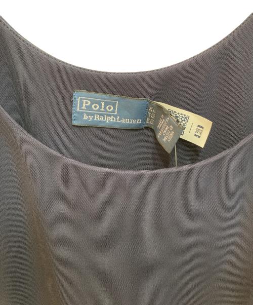 POLO RALPH LAUREN（ポロ・ラルフローレン）POLO RALPH LAUREN (ポロ・ラルフローレン) Scoopneck Jersey Dress ネイビー サイズ:XLの古着・服飾アイテム