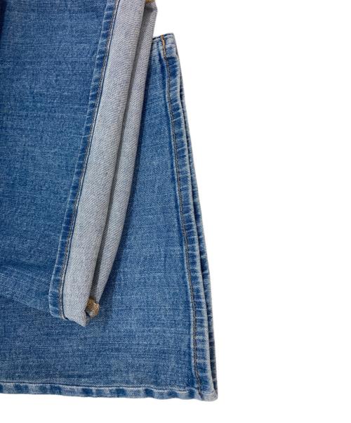 Calvin Klein（カルバンクライン）Calvin Klein (カルバンクライン) ワイドデニムパンツ ブルー サイズ:30の古着・服飾アイテム