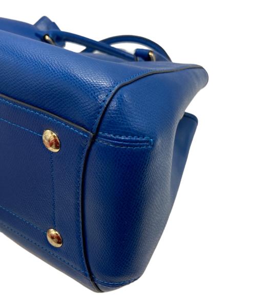 COACH（コーチ）COACH (コーチ) 2WAYショルダーバッグ ブルーの古着・服飾アイテム