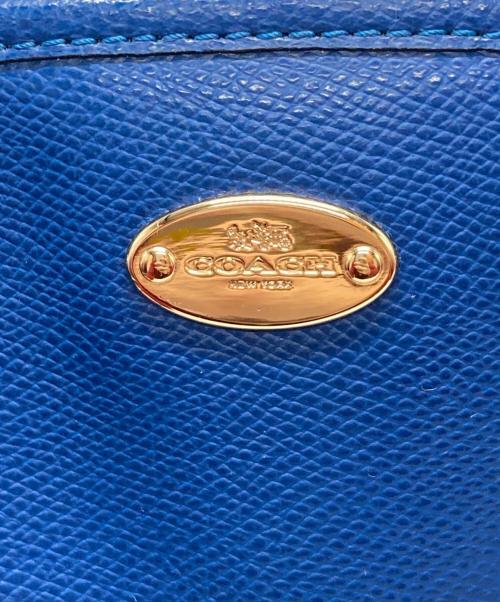 COACH（コーチ）COACH (コーチ) 2WAYショルダーバッグ ブルーの古着・服飾アイテム
