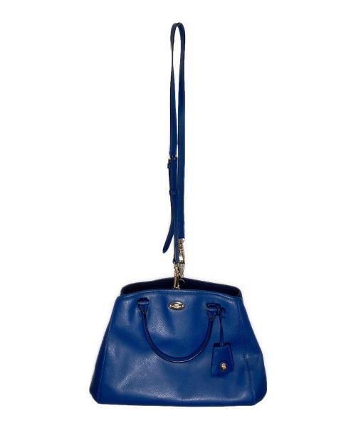 COACH（コーチ）COACH (コーチ) 2WAYショルダーバッグ ブルーの古着・服飾アイテム