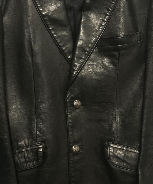 CHROME HEARTS（クロムハーツ）CHROME HEARTS (クロムハーツ) Cross Ball 2B Tailored Jacket ブラック サイズ:Mの古着・服飾アイテム
