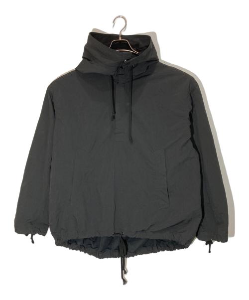 MAISON SPECIAL（メゾンスペシャル）MAISON SPECIAL (メゾンスペシャル) Washed Nylon Prime-Over Anorak Hoodie ブラック サイズ:2の古着・服飾アイテム