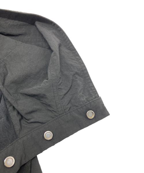 MAISON SPECIAL（メゾンスペシャル）MAISON SPECIAL (メゾンスペシャル) Washed Nylon Prime-Over Anorak Hoodie ブラック サイズ:2の古着・服飾アイテム