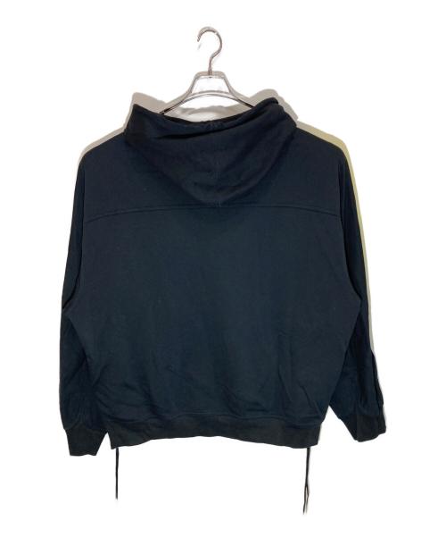 MAISON SPECIAL（メゾンスペシャル）MAISON SPECIAL (メゾンスペシャル) サイドジップパーカー ブラック サイズ:2の古着・服飾アイテム