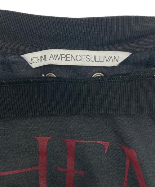 JOHN LAWRENCE SULLIVAN（ジョン ローレンス サリバン）JOHN LAWRENCE SULLIVAN (ジョン ローレンス サリバン) プリントTシャツ ブラック サイズ:Sの古着・服飾アイテム
