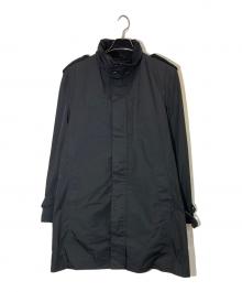 BURBERRY BLACK LABEL（バーバリーブラックレーベル）の古着「ライナー付コート」｜ブラック
