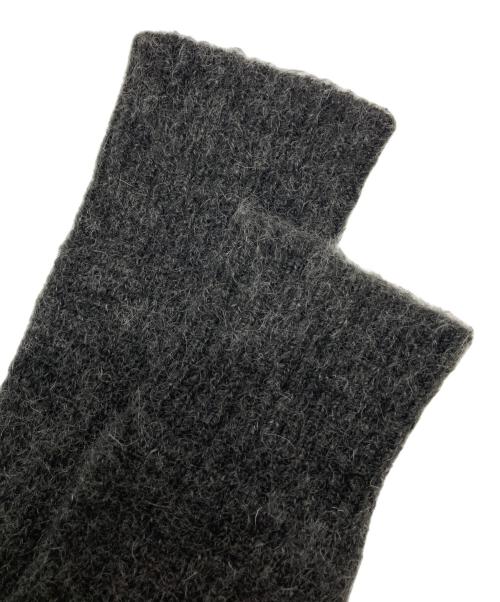 MM6 Maison Margiela（エムエムシックスメゾンマルジェラ）MM6 Maison Margiela (エムエムシックスメゾンマルジェラ) モヘア混ニットワンピース グレー サイズ:Sの古着・服飾アイテム