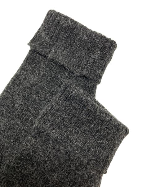 MM6 Maison Margiela（エムエムシックスメゾンマルジェラ）MM6 Maison Margiela (エムエムシックスメゾンマルジェラ) モヘア混ニットワンピース グレー サイズ:Sの古着・服飾アイテム