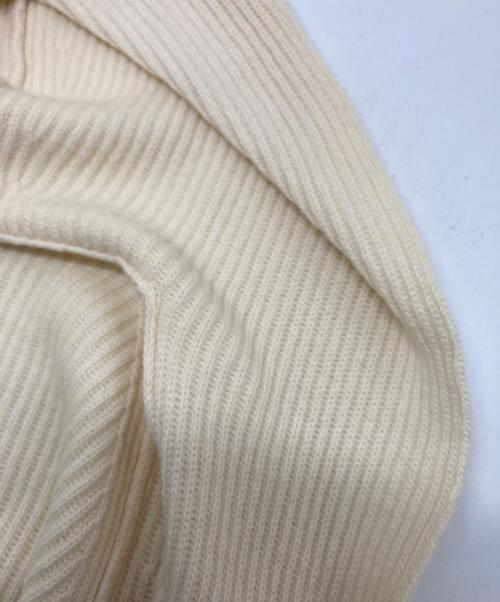 MaxMara（マックスマーラ）MaxMara (マックスマーラ) フーデットカシミヤブレンドロングカーディガン アイボリー サイズ:Sの古着・服飾アイテム