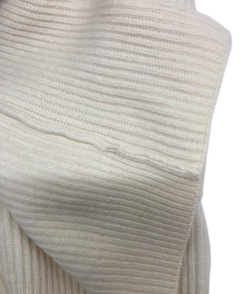 MaxMara（マックスマーラ）MaxMara (マックスマーラ) フーデットカシミヤブレンドロングカーディガン アイボリー サイズ:Sの古着・服飾アイテム