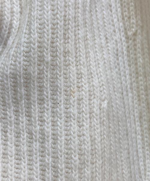 MaxMara（マックスマーラ）MaxMara (マックスマーラ) フーデットカシミヤブレンドロングカーディガン アイボリー サイズ:Sの古着・服飾アイテム