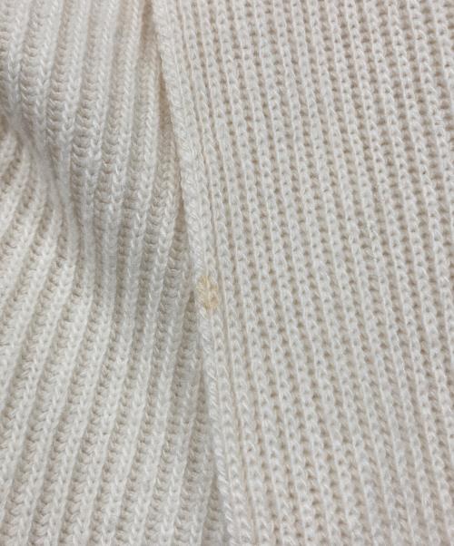MaxMara（マックスマーラ）MaxMara (マックスマーラ) フーデットカシミヤブレンドロングカーディガン アイボリー サイズ:Sの古着・服飾アイテム