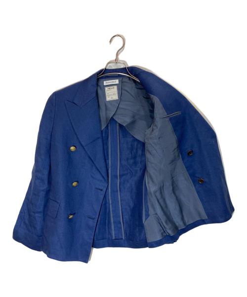 MADISON BLUE（マディソンブルー）MADISON BLUE (マディソンブルー) W6B SHORTJK LINEN ブルー サイズ:Sの古着・服飾アイテム