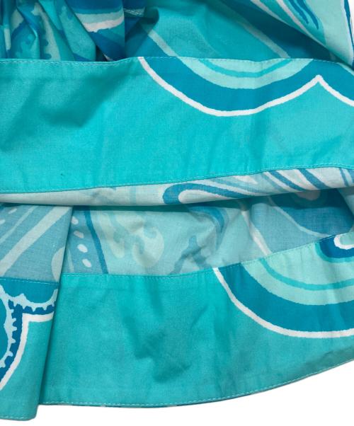 ETRO（エトロ）ETRO (エトロ) シュミーズドレス ブルー サイズ:44の古着・服飾アイテム