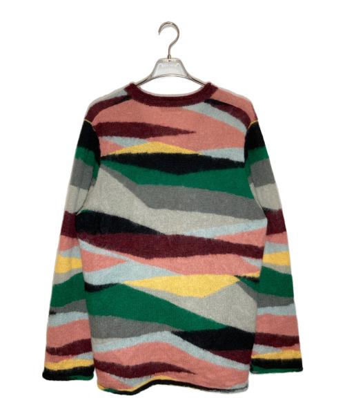 UNDERCOVER（アンダーカバー）UNDERCOVER (アンダーカバー) モヘアブレンドVネックセーター マルチカラー サイズ:SIZE 4の古着・服飾アイテム