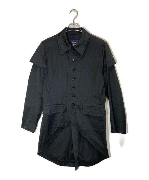 LIMI feu（リミフゥ）LIMI feu (リミフゥ) ケープデザイン変形ジャケット ブラック サイズ:Sの古着・服飾アイテム