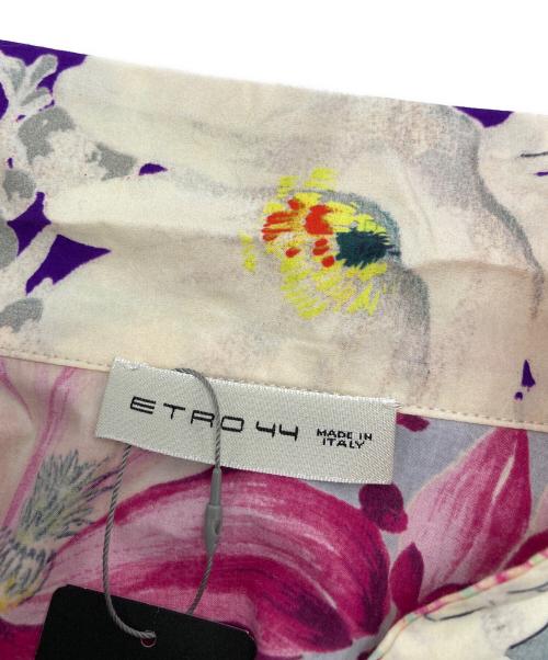 ETRO（エトロ）ETRO (エトロ) フラワープリントスキッパーシャツ マルチカラー サイズ:44の古着・服飾アイテム
