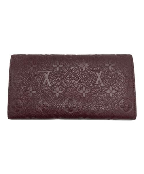 LOUIS VUITTON（ルイ ヴィトン）LOUIS VUITTON (ルイ ヴィトン) ポルトフォイユ・エミリー ボルドー サイズ:-の古着・服飾アイテム