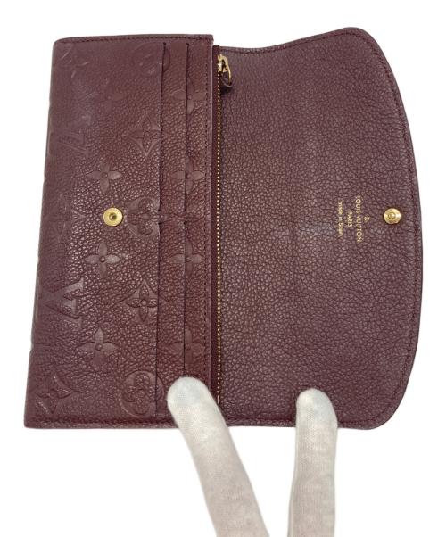 LOUIS VUITTON（ルイ ヴィトン）LOUIS VUITTON (ルイ ヴィトン) ポルトフォイユ・エミリー ボルドー サイズ:-の古着・服飾アイテム