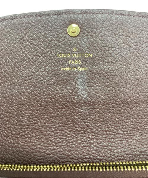 LOUIS VUITTON（ルイ ヴィトン）LOUIS VUITTON (ルイ ヴィトン) ポルトフォイユ・エミリー ボルドー サイズ:-の古着・服飾アイテム