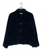 MATSUFUJIマツフジ）の古着「Wide Corduroy Jacket」｜ブラック
