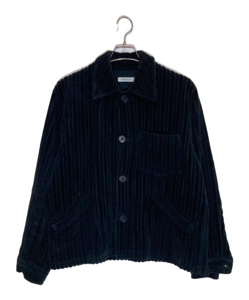 MATSUFUJI（マツフジ）MATSUFUJI (マツフジ) Wide Corduroy Jacket ブラック サイズ:2の古着・服飾アイテム