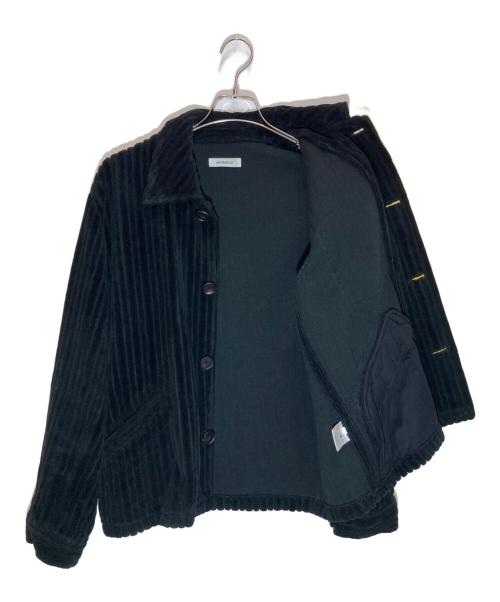 MATSUFUJI（マツフジ）MATSUFUJI (マツフジ) Wide Corduroy Jacket ブラック サイズ:2の古着・服飾アイテム