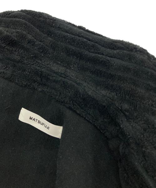 MATSUFUJI（マツフジ）MATSUFUJI (マツフジ) Wide Corduroy Jacket ブラック サイズ:2の古着・服飾アイテム