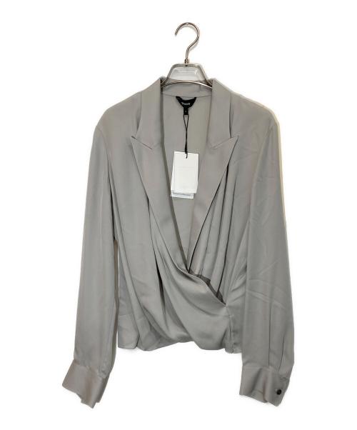 theory（セオリー）theory (セオリー) Modern GGT PK Lapel Wrap BL グレー サイズ:Sの古着・服飾アイテム