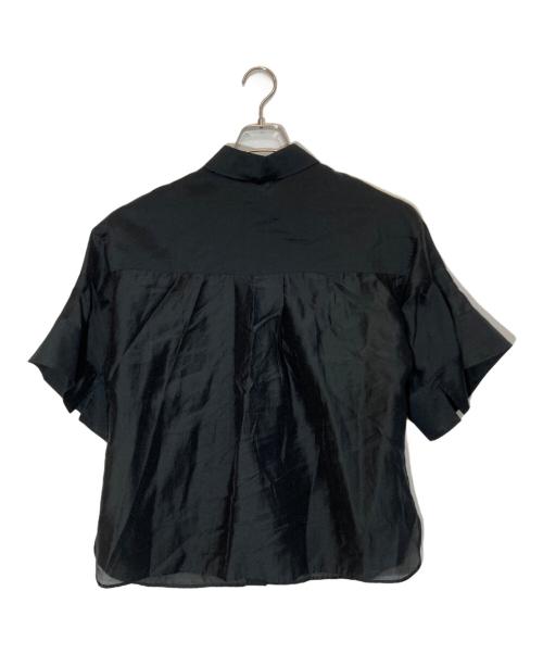 theory luxe（セオリーリュクス）theory luxe (セオリーリュクス) Tori Maddox Shirt ブラック サイズ:38の古着・服飾アイテム