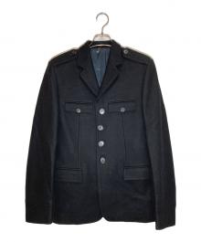 DIOR HOMME（ディオール オム）の古着「エポレットウールジャケット」｜ブラック