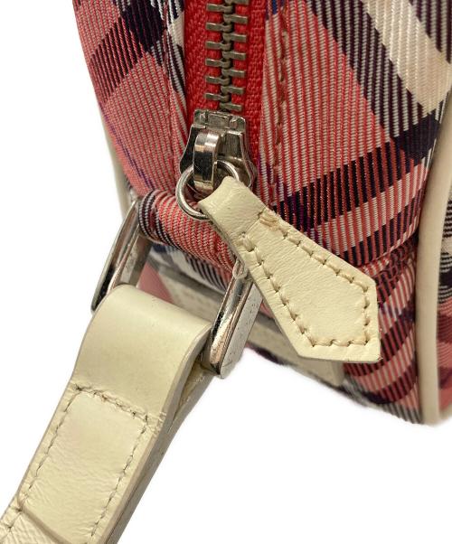 BURBERRY BLUE LABEL（バーバリー ブルー レーベル）BURBERRY BLUE LABEL (バーバリー ブルー レーベル) チェックショルダーバッグ ピンク サイズ:-の古着・服飾アイテム