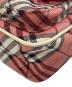 中古・古着 BURBERRY BLUE LABEL (バーバリー ブルー レーベル) チェックショルダーバッグ ピンク サイズ:-：15000円