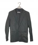 DIESELディーゼル）の古着「ジョグジーンズテーラードジャケット NYACK-NE」｜ブラック
